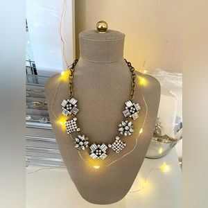 J Crew Crystal Statement Necklace